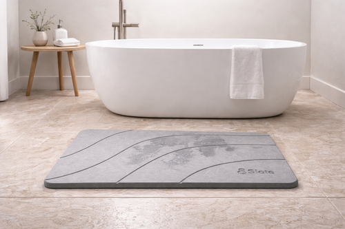 Slate Diatomite Stone Bathmat